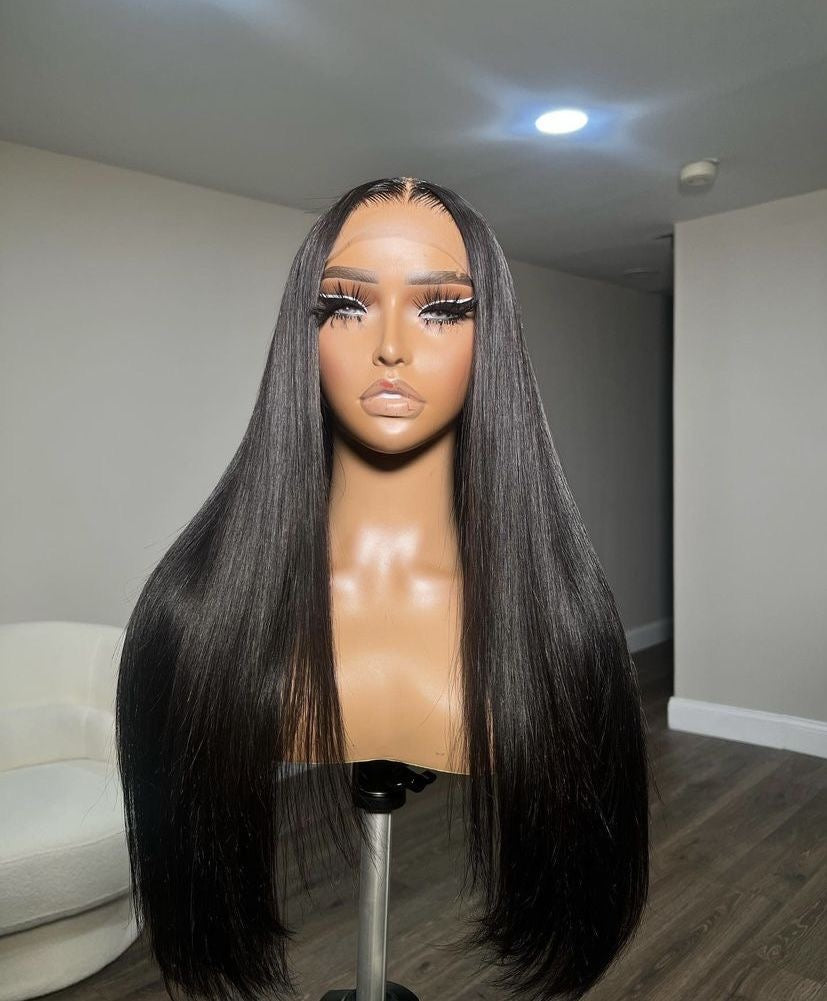 1B 13x6 180 Density HD Lace Wig (Straight)