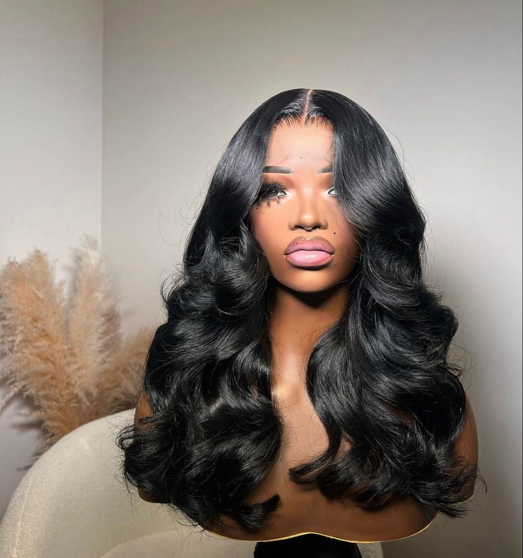 1b 13x4 180 Density HD Lace Wigs (Textured)